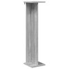 vidaXL Стойка за растения Сив Сонома 25 x 25,5 x 100,5 см