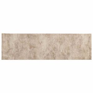 vidaXL Килим за кухня Бежов бетон 150 x 45 см 100% Полиамид Пере се