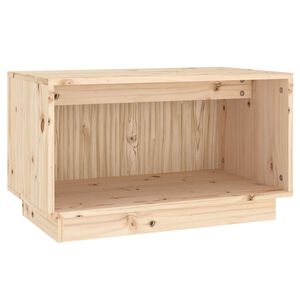 vidaXL ТВ шкаф, 60x35x35 см, бор масив