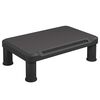 vidaXL Поставка за монитор, черна, 38x24x10,5 см