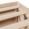 vidaXL Рамка за легло без матрак с чекмеджета 180x200 см бор масив