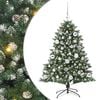 vidaXL С изкуствено коледно дърво Зелен 120 cm