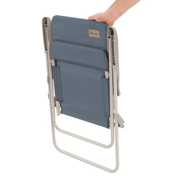 Outwell Сгъваем къмпинг шезлонг Blackpool, Ocean Blue