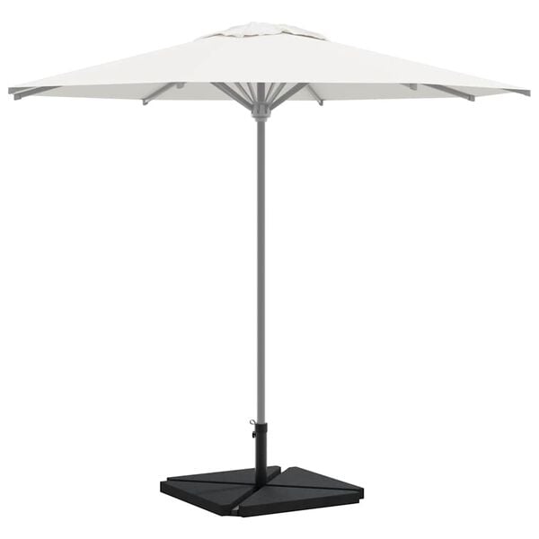 vidaXL 5 Piece Garden Parasol Base Set Гранит и стомана