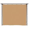 313900 vidaXL Gazebo with Curtains 6x3 m Taupe Steel (not for individual sales / blocked all in blockcades)