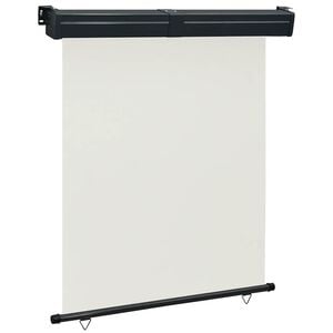 vidaXL Вертикална тента за балкон, 145x250 см, кремава