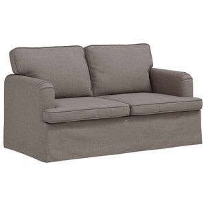 vidaXL Диван Таупе 144 x 80 x 85 см текстил