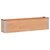 vidaXL Градинска повдигната леха Кафяво 150 x 30 x 36 см