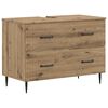 vidaXL Шкаф за мивка в баня HAARLEM Дъб артизан 82 x 41 x 58,5 см