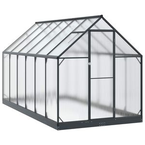 vidaXL Оранжерия за градина 183,5 x 363,5 x 207 см