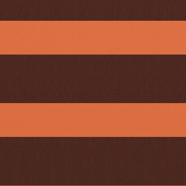 vidaXL Балконски параван, оранжево и кафяво, 75x300 см, оксфорд плат