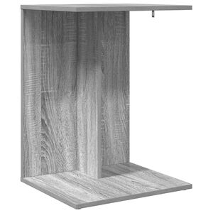 vidaXL Странична маса Сив Сонома 45 x 40 x 62,5 см Инженерна дървесина