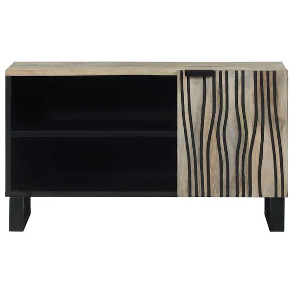 vidaXL ТВ Единици Бяло 80 x 33 x 46 см Инженерно дърво