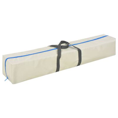vidaXL Надуваем дюшек за гимнастика с помпа, 500x100x10 см, PVC, син