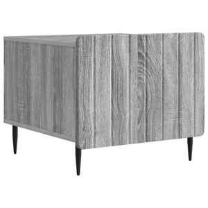vidaXL Масичка за кафе Сива сонома 49 x 50 x 42 см Инженерна дървесина