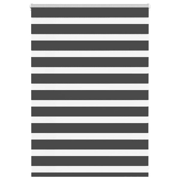 vidaXL Зеброва щора 105x100 см Ширина на плата 100,9 см полиестер