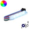 vidaXL LED лента 12 бр. Черен и бял Мед и пластмаса