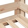 vidaXL Рамка за легло без матрак, 90x200 см, масивна чамова дървесина