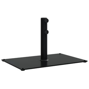 vidaXL Основа за чадър за прътове &Oslash;32/38/48 мм 15 кг правоъгълна