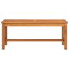 vidaXL Градинска пейка, 110x35x45 см, масивна акация