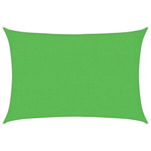vidaXL Платно-сенник, 160 г/м&sup2;, светлозелено, 2x2,5 м, HDPE