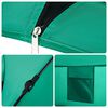 vidaXL Плажна палатка, 2-местна, морско зелено, бързо освобождаване