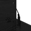 vidaXL Кутия за съхранение Черния дъб 102 x 35 x 35 cm Инженерно дърво