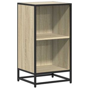 vidaXL Шкаф за книги Дъб Сонома 40x35x76 cm Инженерна дървесина