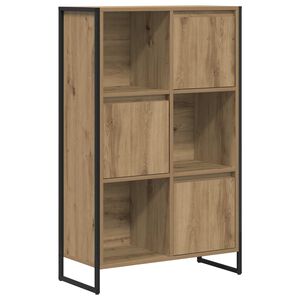 vidaXL Шкаф за книги 68 x 30 x 108.5 см Инженерна дървесина