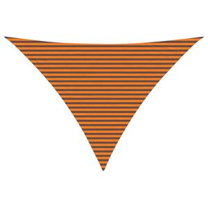 vidaXL Слънчево платно за сянка Оранжево и кафяво 5 x 5 x 6 m