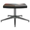 vidaXL Релаксиращ стол с табуретка, пачуърк, плат