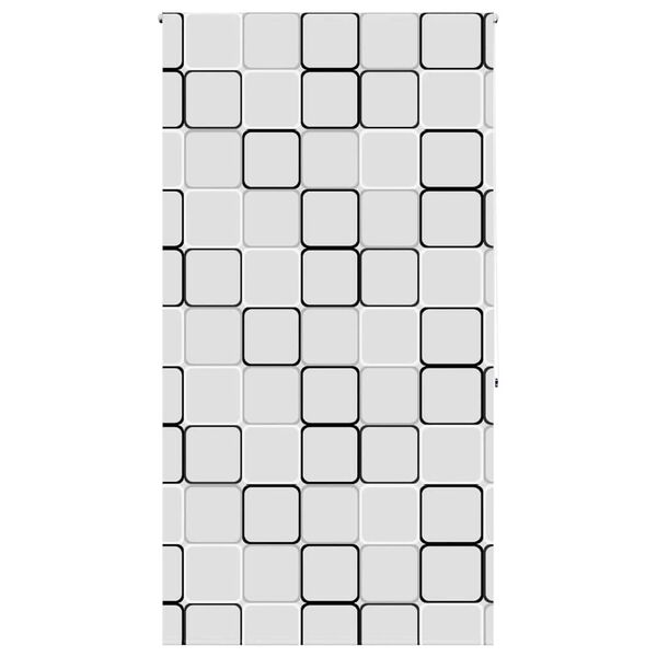 vidaXL Ролетна щора за баня 120x240 см Ширина на плата 116 см