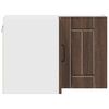 vidaXL Кухненски шкаф Кафяв дъб 57 x 57 x 40 см Инженерно дърво