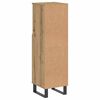 vidaXL Шкаф за баня, дъб артизан, 30x30x100 см, инженерно дърво
