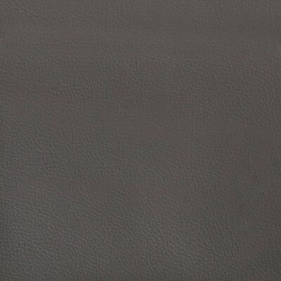 vidaXL Декоративни възглавници, 2 бр, сиви, 40x40 см, изкуствена кожа