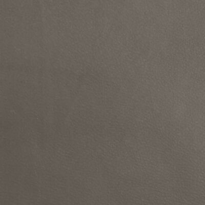 vidaXL Табуретка, сива, 45x29,5x35 см, изкуствена кожа