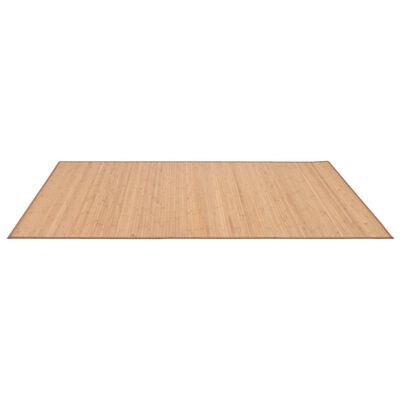 vidaXL Бамбуков килим, 160x230 см, кафяв