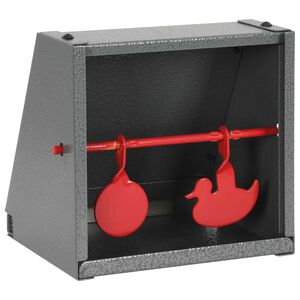 vidaXL Мишена за стрелба с 2 цели кръгла и дизайн на патица