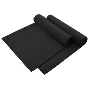 vidaXL Външни кърпи за стол 2 pcs Черно 130 x 60 см