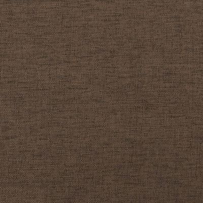 vidaXL Табуретка, кафява, 78x56x32 см, текстил
