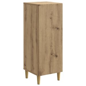 vidaXL Служебен шкаф Дъб артизан 33 x 34,5 x 90 см Инженерна дървесина