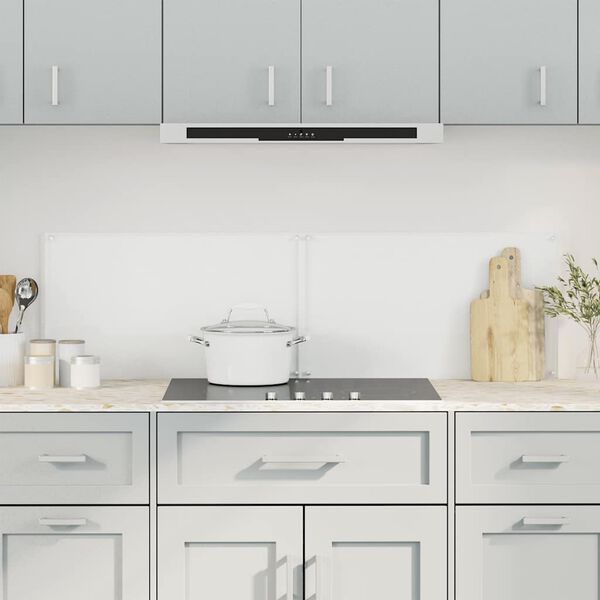 vidaXL Кухненски гърбове, 2 бр, прозрачен, 70x40 см, закалено стъкло