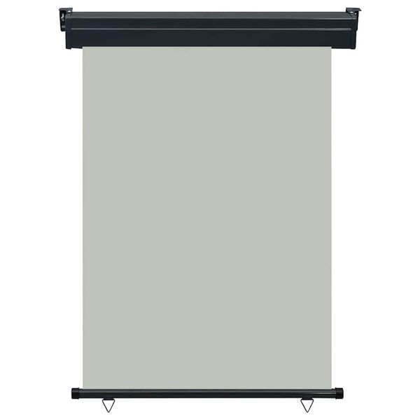 vidaXL Вертикална тента за балкон, 125x250 см, сива
