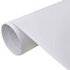 vidaXL Фолиа за кола, 2 бр, матово бели, 100x150 см+50x150 см