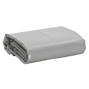 vidaXL Брезент сив 2x3 м 650 г/м&sup2;