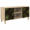 vidaXL ТВ шкаф ELBURG 102 x 33 x 50 см Сонома Инженерна дървесина
