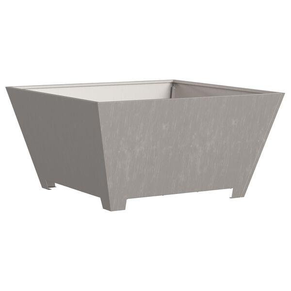 vidaXL Огнище Кафяво 80 x 80 x 40 cm Стомана