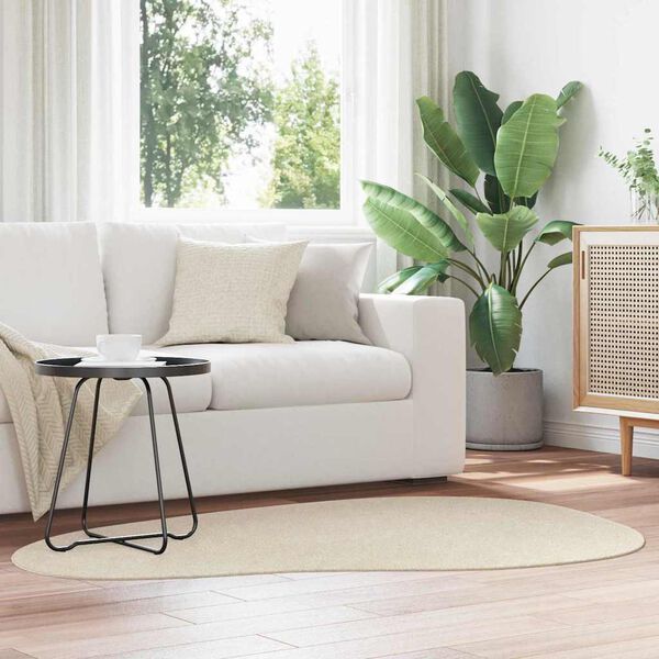 vidaXL Килими за помещение HUARTE Бежово 120 x 170 cm Полиестер