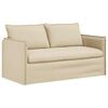 vidaXL Диван Крем 156 x 82 x 85 см текстил