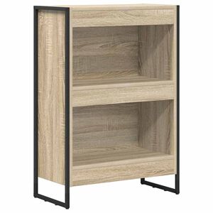 vidaXL Шкаф за книги 60 x 30 x 86,5 см Инженерна дървесина Сонома
